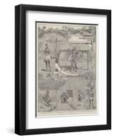 Scenes on the Congo, Africa-Charles Edwin Fripp-Framed Premium Giclee Print