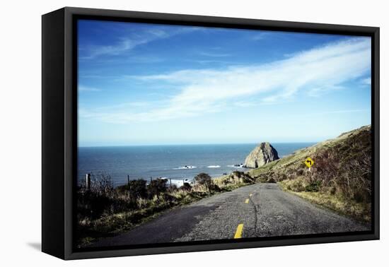 Scenes on the Lonely Highway Between Ferndale and Petrolia, California-Bennett Barthelemy-Framed Stretched Canvas