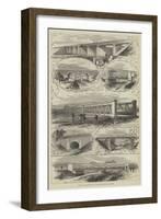 Scenes on the New Railway in Japan Between Osaka and Kobe-Thomas Sulman-Framed Giclee Print