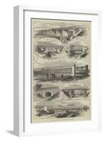 Scenes on the New Railway in Japan Between Osaka and Kobe-Thomas Sulman-Framed Giclee Print