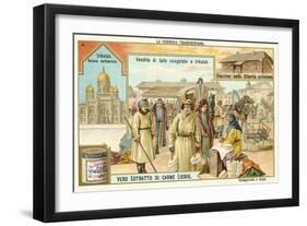 Scenes on the Trans-Siberian Railway-null-Framed Giclee Print