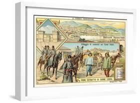 Scenes on the Trans-Siberian Railway-null-Framed Giclee Print