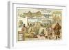 Scenes on the Trans-Siberian Railway-null-Framed Giclee Print