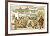 Scenes on the Trans-Siberian Railway-null-Framed Giclee Print