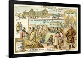 Scenes on the Trans-Siberian Railway-null-Framed Giclee Print