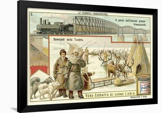 Scenes on the Trans-Siberian Railway-null-Framed Giclee Print