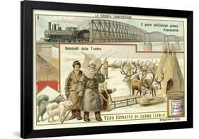 Scenes on the Trans-Siberian Railway-null-Framed Giclee Print