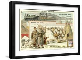 Scenes on the Trans-Siberian Railway-null-Framed Giclee Print