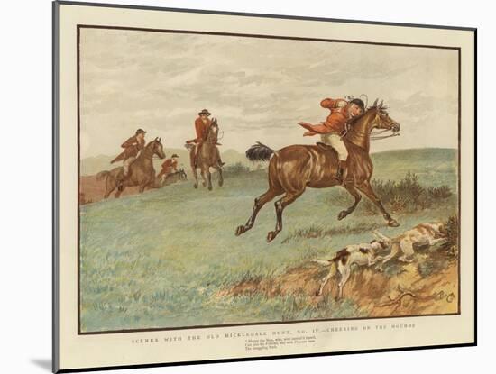 Scenes with the Old Mickledale Hunt-null-Mounted Giclee Print