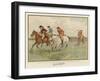 Scenes with the Old Mickledale Hunt-null-Framed Giclee Print