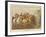 Scenes with the Old Mickledale Hunt-null-Framed Giclee Print