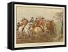 Scenes with the Old Mickledale Hunt-null-Framed Stretched Canvas