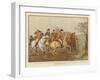 Scenes with the Old Mickledale Hunt-null-Framed Giclee Print