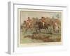 Scenes with the Old Mickledale Hunt-null-Framed Giclee Print