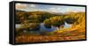 Scenic autumn landscape, Lake District, Cumbria, England, United Kingdom-Panoramic Images-Framed Stretched Canvas