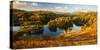 Scenic autumn landscape, Lake District, Cumbria, England, United Kingdom-Panoramic Images-Stretched Canvas