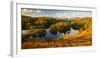 Scenic autumn landscape, Lake District, Cumbria, England, United Kingdom-Panoramic Images-Framed Photographic Print