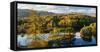 Scenic autumn landscape, Lake District, Cumbria, England, United Kingdom-Panoramic Images-Framed Stretched Canvas