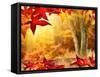 Scenic Autumnal View-Smileus-Framed Stretched Canvas