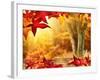 Scenic Autumnal View-Smileus-Framed Photographic Print