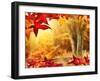 Scenic Autumnal View-Smileus-Framed Photographic Print