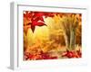 Scenic Autumnal View-Smileus-Framed Photographic Print