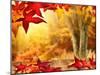 Scenic Autumnal View-Smileus-Mounted Photographic Print