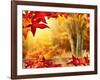 Scenic Autumnal View-Smileus-Framed Photographic Print