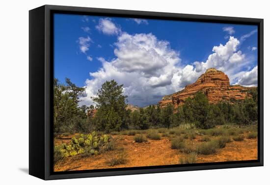 Scenic Backcountry of Sedona, AZ-Andrew Shoemaker-Framed Stretched Canvas