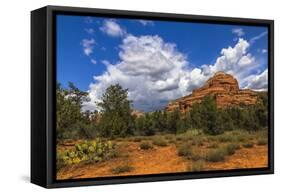 Scenic Backcountry of Sedona, AZ-Andrew Shoemaker-Framed Stretched Canvas