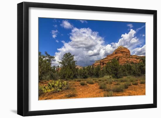 Scenic Backcountry of Sedona, AZ-Andrew Shoemaker-Framed Photographic Print