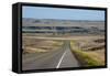 Scenic Byway, Cheyenne River Sioux Reservation, South Dakota-Angel Wynn-Framed Stretched Canvas