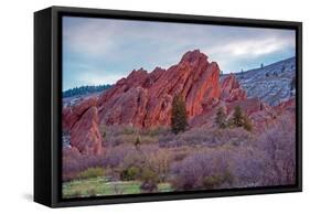 Scenic Colorado Rock-duallogic-Framed Stretched Canvas