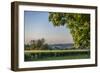 Scenic crop of barley, Vexin Region, Normandy, France-Lisa S. Engelbrecht-Framed Photographic Print