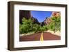 Scenic Drive - Zion National Park - Utah - United States-Philippe Hugonnard-Framed Photographic Print