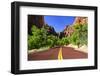 Scenic Drive - Zion National Park - Utah - United States-Philippe Hugonnard-Framed Photographic Print