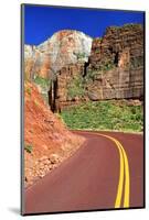 Scenic Drive - Zion National Park - Utah - United States-Philippe Hugonnard-Mounted Photographic Print