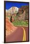 Scenic Drive - Zion National Park - Utah - United States-Philippe Hugonnard-Framed Premium Photographic Print