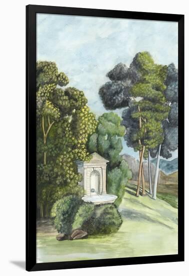 Scenic French Wallpaper I-Naomi McCavitt-Framed Art Print