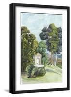 Scenic French Wallpaper I-Naomi McCavitt-Framed Art Print