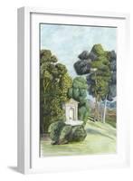 Scenic French Wallpaper I-Naomi McCavitt-Framed Art Print