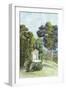 Scenic French Wallpaper I-Naomi McCavitt-Framed Art Print