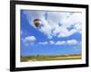 Scenic Hot Air Balloon in Free Flight. Gorgeous Day in April in Southern-kavram-Framed Photographic Print