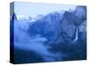 Scenic Image of Bridalveil Falls and Yosemite Valley. Yosemite National Park.-Justin Bailie-Stretched Canvas