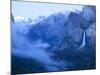 Scenic Image of Bridalveil Falls and Yosemite Valley. Yosemite National Park.-Justin Bailie-Mounted Photographic Print