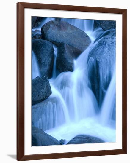 Scenic Image of Cascade Creek in Yosemite National Park.-Justin Bailie-Framed Photographic Print