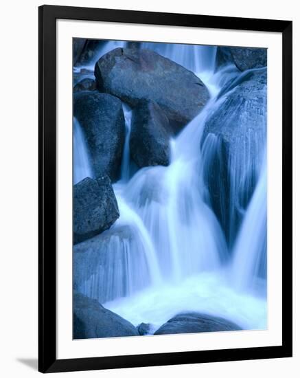 Scenic Image of Cascade Creek in Yosemite National Park.-Justin Bailie-Framed Photographic Print