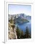 Scenic Image of Crater Lake National Park, Or.-Justin Bailie-Framed Photographic Print