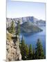 Scenic Image of Crater Lake National Park, Or.-Justin Bailie-Mounted Photographic Print