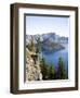 Scenic Image of Crater Lake National Park, Or.-Justin Bailie-Framed Photographic Print